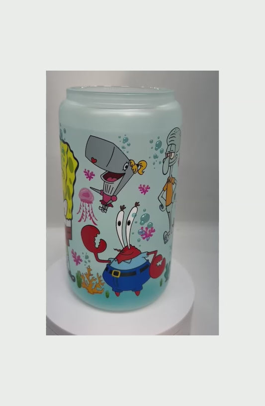 Personalized jars (Spongebob Squarepants)